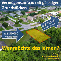 Vermögensaufbau mit günstigen Grundstücken